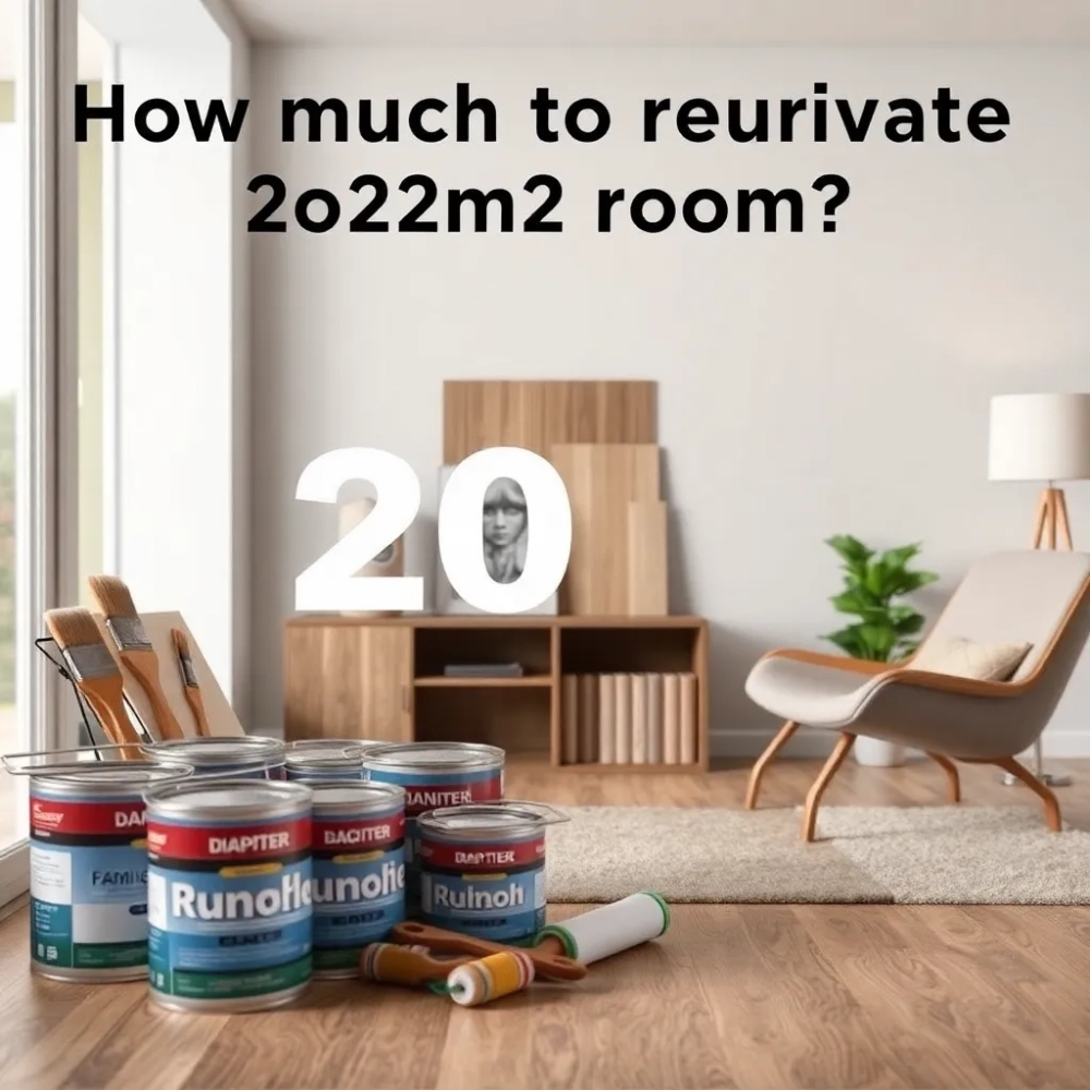 Ile kosztuje remont pokoju 20m2